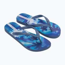 Japonki męskie Ipanema Tropical III. Niebieskie klapki i japonki męskie Ipanema, z materiału. Za 69.99 zł.