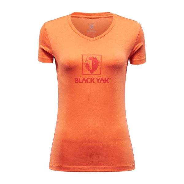 Koszulka turystyczna damska Blackyak SENEPOL LOGO z krótkim rękawem. Brązowe t-shirty damskie BLACK YAK, s, bez wzorów, z bawełny, bez kołnierzyka. Za 68.99 zł.