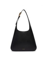 Calvin Klein Torebka Hardware Adj Strap Medium Bag LV04F3402G Czarny. Czarne torebki klasyczne damskie CALVIN KLEIN, bez wzorów, ze skóry, bez dodatków. Za 649.99 zł.