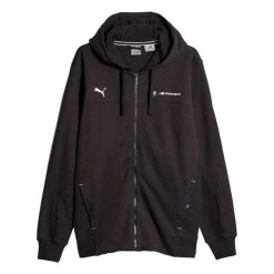 Bluza Męska Motorsport BMW Z Pełnym Zamkiem Błyskawicznym. Czarne bluzy bez kaptura męskie Puma, m. Za 440.99 zł.