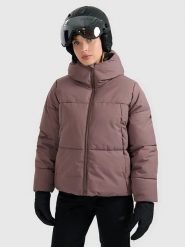 4F Kurtka narciarska w kolorze jasnoróżowym rozmiar: M. Różowe kurtki narciarskie i snowboardowe damskie 4f, m, bez wzorów, bez kaptura, narciarskie. Za 305.29 zł.