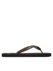 Calvin Klein Jeans Japonki Beach Sandal Transparent Tpu YM0YM01267 Czarny. Czarne klapki i japonki męskie Calvin Klein Jeans, z jeansu. Za 119.99 zł.