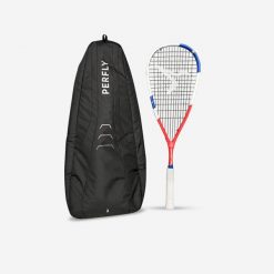 Zestaw do squasha Perfly Wallbreaker 155 (1 rakieta, 1 plecak). Brązowe plecaki damskie PERFLY, bez wzorów, sportowe. Za 159.99 zł.