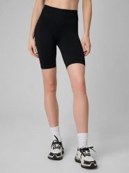 4F Szorty sportowe w kolorze czarnym rozmiar: M/L. Czarne spodenki sportowe damskie 4f, l, z materiału, outdoorowe. Za 42.99 zł.