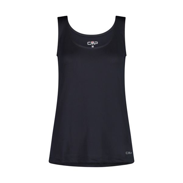 Damski tank top CMP. Niebieskie topy sportowe damskie CMP, na lato, s, bez wzorów, z materiału, bez ramiączek. Za 163.50 zł.