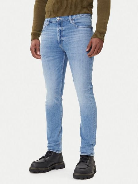Lee Jeansy Luke 112370736 Niebieski Slim Fit. Niebieskie jeansy męskie Lee. Za 259.99 zł.