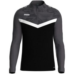 Bluza dresowa zapinana na zamek błyskawiczny Jako Iconic. Czarne bluzy z kapturem męskie Jako, xl, z dresówki. Za 233.35 zł.