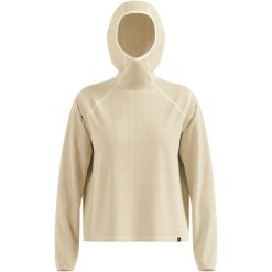 Bluza z kapturem Odlo Mid layer hoody CUBIC. Brązowe bluzy z kapturem damskie Odlo. Za 319.99 zł.