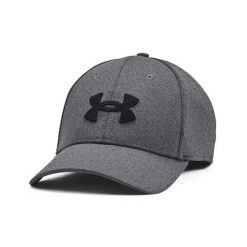 Czapka Under Armour Blitzing. Czarne czapki męskie Under Armour, bez wzorów, sportowe. Za 65.99 zł.