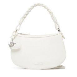 Torebka Armani Exchange. Białe torebki klasyczne damskie Armani Exchange, bez wzorów, bez dodatków. Za 599.99 zł.