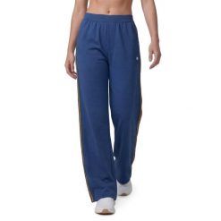 Damskie spodnie tenisowe z szerokimi nogawkami Siroko Volley-W Navy. Niebieskie spodnie dresowe damskie SIROKO, l, bez wzorów, z tkaniny. Za 254.00 zł.