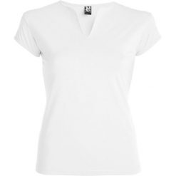 Koszulka Damska Belice. Białe bluzki damskie ROLY, xl, bez wzorów, sportowe, bez kołnierzyka, bez ramiączek. Za 47.99 zł.