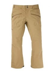 Burton Spodnie narciarskie "Vent GORE-TEX 2L" w kolorze jasnobrązowym rozmiar: XL. Brązowe spodnie materiałowe męskie Burton, bez wzorów, z gore-texu. Za 412.88 zł.