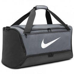 Torba treningowa Nike Brasilia 9.5. Niebieskie torebki klasyczne damskie Nike, bez wzorów, bez dodatków. Za 159.99 zł.
