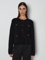 Someday Kardigan w kolorze czarnym rozmiar: 38. Czarne kardigany damskie Someday, bez wzorów, z wełny. Za 295.16 zł.