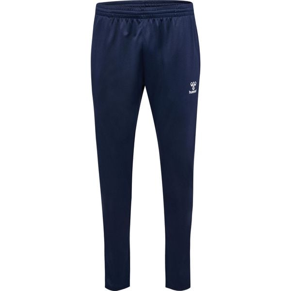 Spodnie do biegania Hummel Essential. Niebieskie spodnie dresowe damskie HUMMEL, bez wzorów, z dresówki. Za 152.50 zł.