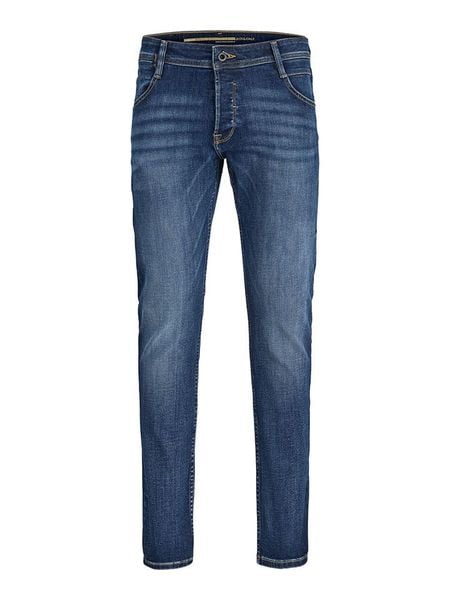 Jack & Jones Dżinsy - Slim fit - w kolorze granatowym rozmiar: W30/L34. Niebieskie jeansy męskie Jack & Jones. Za 154.95 zł.