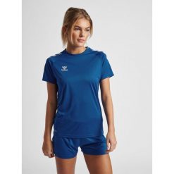 Hummel Core XK Poly T-Shirt S/S Woman. Czerwone t-shirty damskie HUMMEL, s, bez wzorów, bez kołnierzyka. Za 114.50 zł.