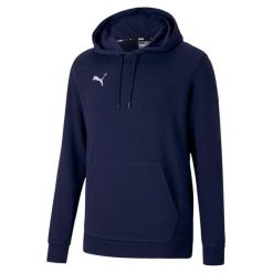 Bluza treningowa męska Puma teamGOAL 23 Causals Hoody. Niebieskie bluzy bez kaptura męskie Puma, m. Za 129.00 zł.