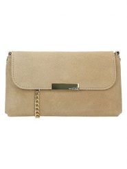 Wojas Skórzana torebka w kolorze beżowym - 21 x 11 x 2 cm rozmiar: onesize. Brązowe torebki klasyczne damskie Wojas, bez wzorów, z materiału, bez dodatków. Za 254.74 zł.