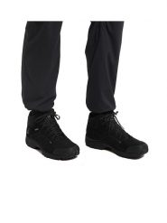 Haglöfs Skórzane botki turystyczne "Ridge Mid GT" w kolorze czarnym rozmiar: 42. Czarne buty zimowe męskie Haglöfs, z gore-texu, bez zapięcia. Za 565.99 zł.