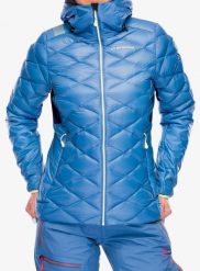 Kurtka puchowa damska La Sportiva Aiguille Down Jacket. Niebieskie kurtki damskie La Sportiva, s, bez wzorów, z materiału, bez kaptura. Za 1,154.99 zł.