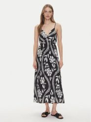 ONLY Sukienka letnia Catja 15347529 Czarny Regular Fit. Czarne sukienki damskie Only, na lato, s, bez wzorów, bez kołnierzyka, bez ramiączek. Za 209.99 zł.