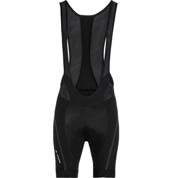 Spodenki kolarskie męskie Vaude Pro Bib III. Czarne szorty męskie Vaude, na lato, bez wzorów, z elastanu. Za 262.00 zł.