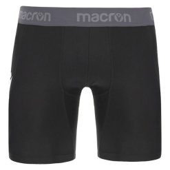 Szorty Macron Lotus. Czarne szorty damskie Macron, bez wzorów, z materiału, sportowe. Za 174.50 zł.