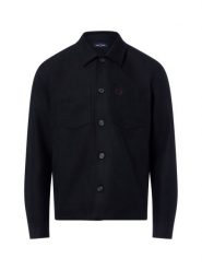 Fred Perry koszula typu overshirt Mężczyźni Regular Fit Bawełna czarny, XXL. Czarne koszule męskie Fred Perry, m, bez wzorów, z bawełny, bez kołnierzyka, bez ramiączek. Za 999.95 zł.