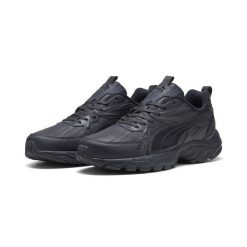 Buty męskie sportowe Puma MILENIO TECH. Niebieskie buty sportowe na co dzień męskie Puma, na jesień, z materiału, bez zapięcia, do biegania. Za 219.00 zł.
