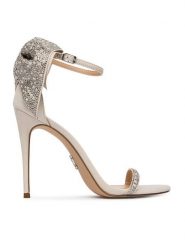 Steve Madden Sandały Bellarosa-P 11002931 Beżowy. Brązowe sandały damskie Steve Madden, bez wzorów, z materiału, bez obcasa, na szpilce. Za 559.99 zł.