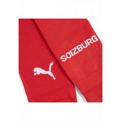 Męskie gładkie skarpety FC Red Bull Salzburg 24/25 PUMA Red White. Białe skarpetki męskie Puma, bez wzorów. W wyprzedaży za 94.00 zł.