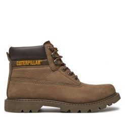 Trapery CAT Footwear. Szare buty zimowe męskie CAT Footwear, bez zapięcia. Za 579.99 zł.