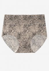 Czarno-Beżowe Bezszwowe Majtki Figi High Waist Dolevia. Czarne figi damskie Renee, xl, bez wzorów. Za 9.99 zł.