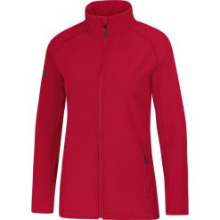 Kurtka Jako femme softshell Team. Czerwone kurtki softshell damskie Jako, bez wzorów, z softshellu, bez kaptura. Za 373.60 zł.