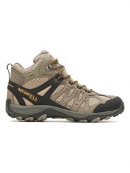 Merrell Skórzane botki turystyczne "Accentor 3" w kolorze jasnobrązowym rozmiar: 41,5. Brązowe buty zimowe męskie MERRELL, ze skóry, bez zapięcia. Za 329.42 zł.