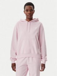 New Balance Bluza WT41507 Różowy Relaxed Fit. Czerwone bluzy bez kaptura damskie New Balance, xl, z syntetyku. Za 179.99 zł.