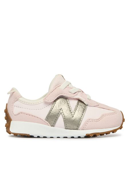 New Balance Sneakersy I3276BF Różowy. Czerwone buty sportowe dziewczęce New Balance, bez wzorów, ze skóry, bez zapięcia. Za 211.99 zł.