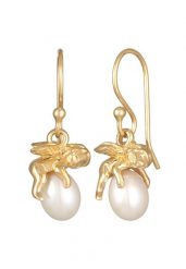 Elli Damskie kolczyki Anioł Stróż Elegancki wisiorek z perłą hodowlana słodkowodną ze srebra próby 925 Sterling Silver Kolczyki 1 ct. Szare kolczyki damskie Elli, z perłą, srebrne. Za 248.99 zł.