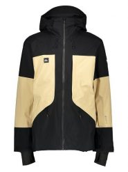 Quicksilver Kurtka narciarska "Forever Stretch" w kolorze czarno-żółtym rozmiar: XL. Czarne kurtki narciarskie i snowboardowe damskie QUICKSILVER, s, bez wzorów, z gore-texu, bez kaptura, narciarskie, gore-tex. Za 612.06 zł.