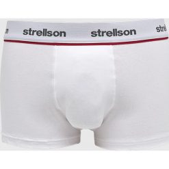 Strellson - Bokserki (3-pack). Białe bokserki męskie Strellson, bez wzorów, z bawełny. W wyprzedaży za 129.90 zł.