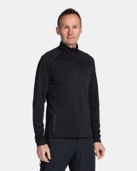 Męska bluza techniczna Kilpi MONTALE-M. Czarne bluzy bez kaptura męskie Kilpi, m, z materiału. Za 215.49 zł.