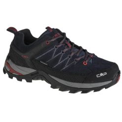 Buty trekkingowe CMP Rigel. Czarne buty trekkingowe męskie CMP, z materiału, bez zapięcia, outdoorowe. Za 318.88 zł.