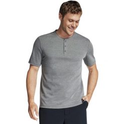 Męskie T shirt Skechers Off Duty Short Sleeve Henley. Szare t-shirty męskie Skechers, m, bez wzorów, z bawełny, bez kołnierzyka. Za 290.00 zł.
