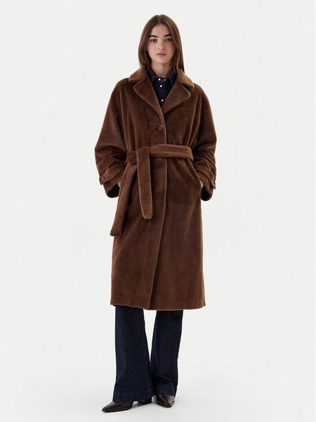 Dixie Futro K330Y009A Brązowy Regular Fit. Brązowe futra damskie Dixie, l. Za 1,229.00 zł.