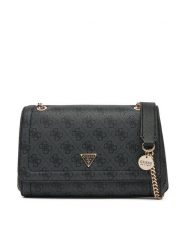 Guess Torebka Noelle II HWBG96 72210 Szary. Szare torebki klasyczne damskie Guess, z aplikacjami, ze skóry, bez dodatków. Za 409.99 zł.