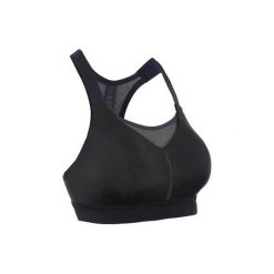 Stanik do biegania CLASSIC. Czarne biustonosze KALENJI, bez wzorów, z elastanu. Za 69.99 zł.