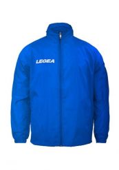 Kurtka Przeciwdeszczowa Legea Italia 0002 Dorosłych. Niebieskie kurtki treningowe męskie Legea, l, bez wzorów, z materiału. Za 56.00 zł.