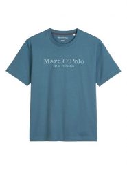 Marc O´Polo Koszulka w kolorze turkusowym rozmiar: L. Niebieskie koszulki polo męskie l, bez wzorów, z bawełny, bez ramiączek. Za 100.99 zł.